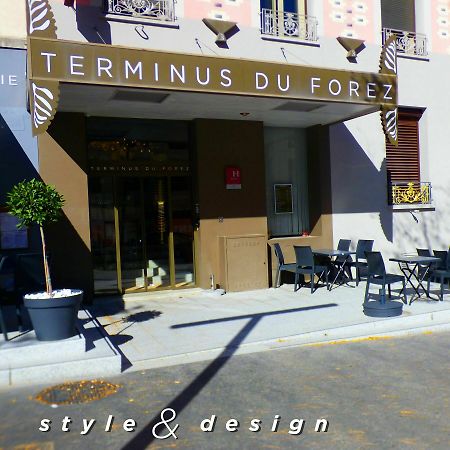 Terminus Du Forez Saint-Etienne Centre Gare Chateaucreux Eksteriør bilde